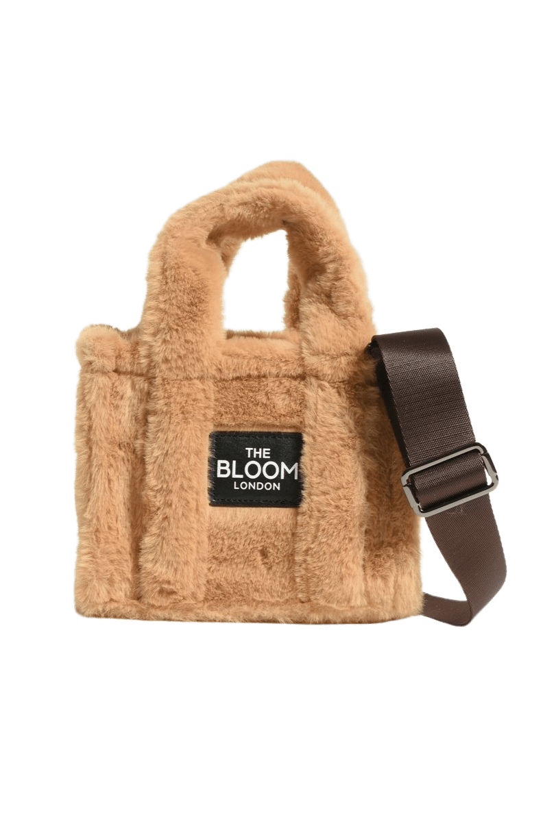 Teddy Cotton Mini Bag – Fluffy Latte