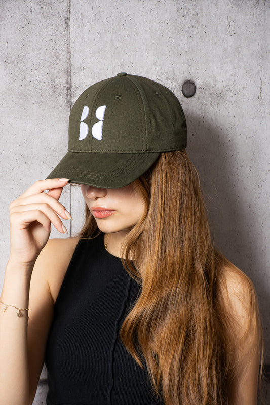 The Bloom London Khaki Green Baseball Cap