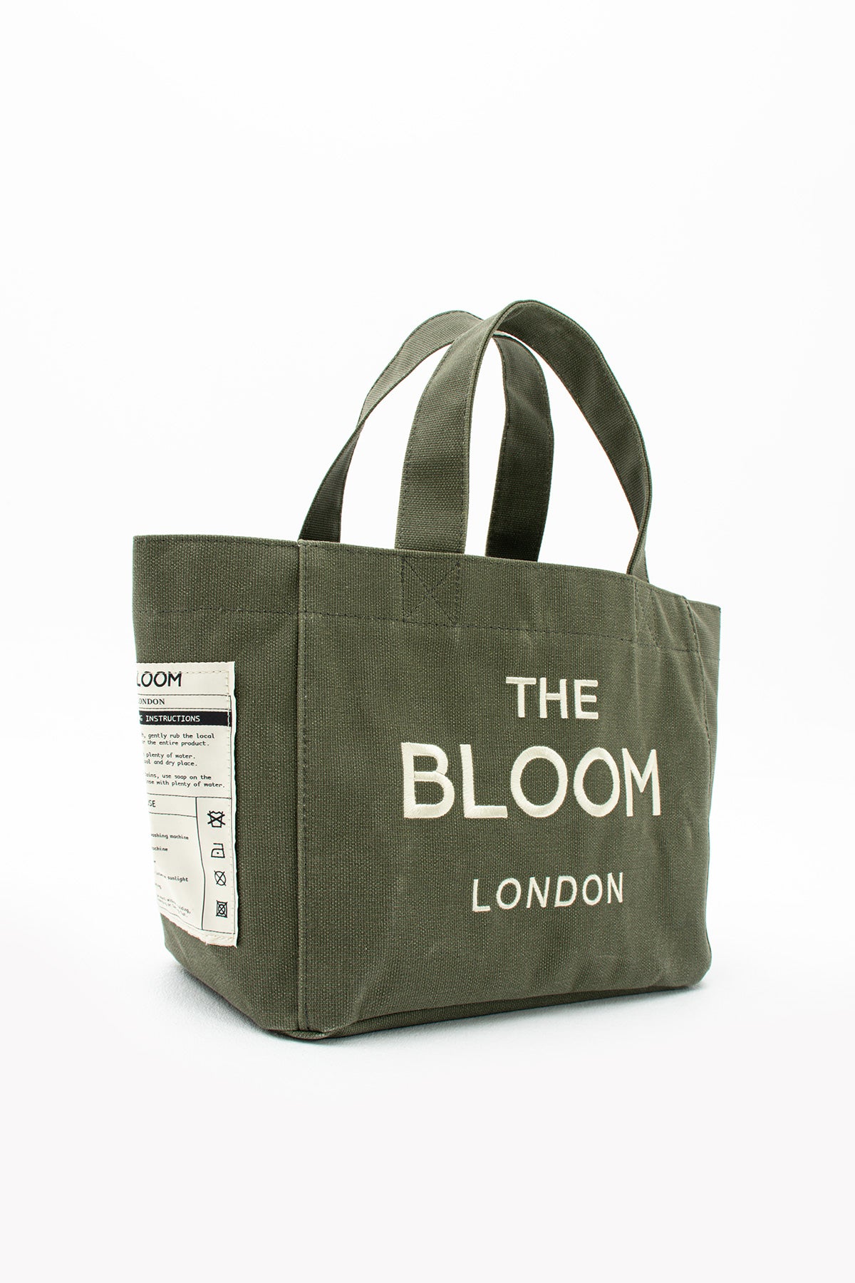 Canvas Medium Tote – Dark Olive