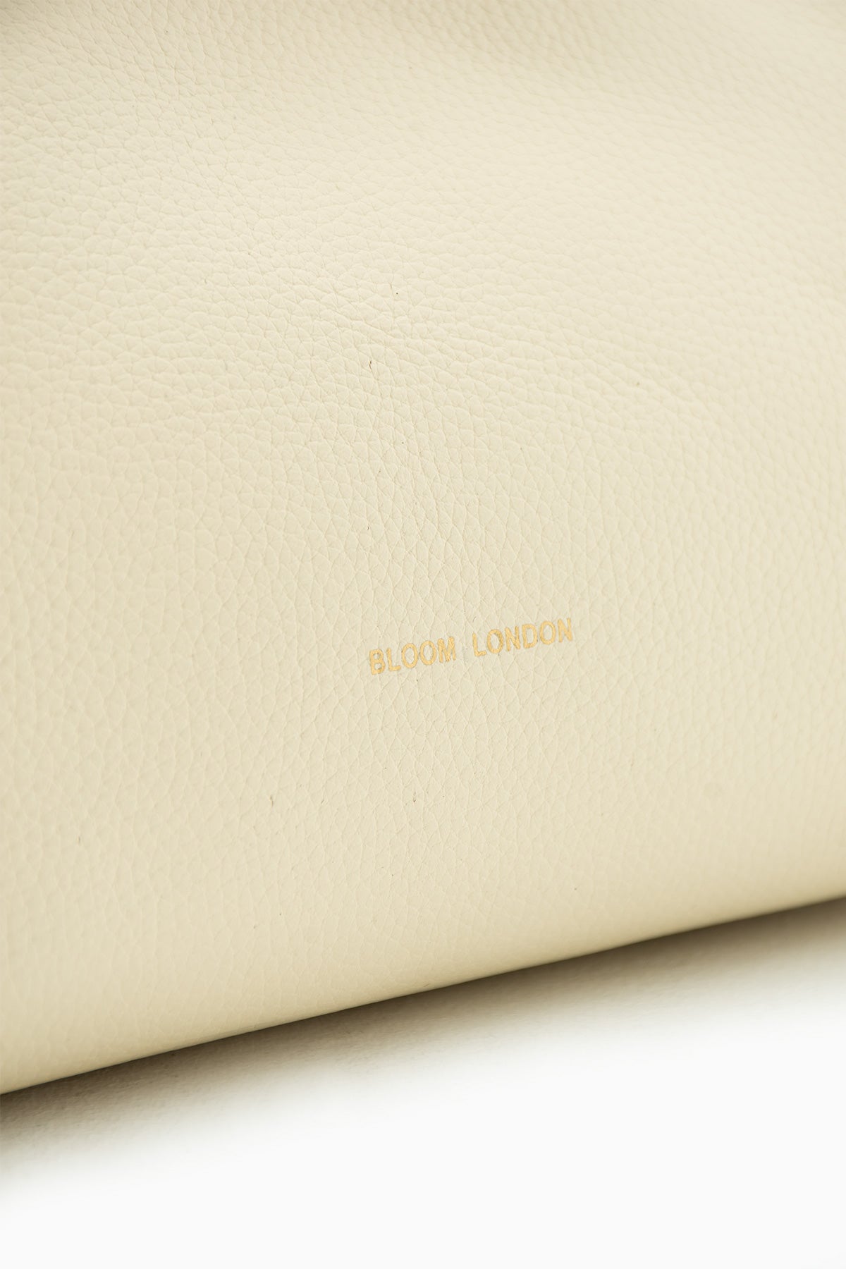 Soho Medium | Krem Pebbled Deri