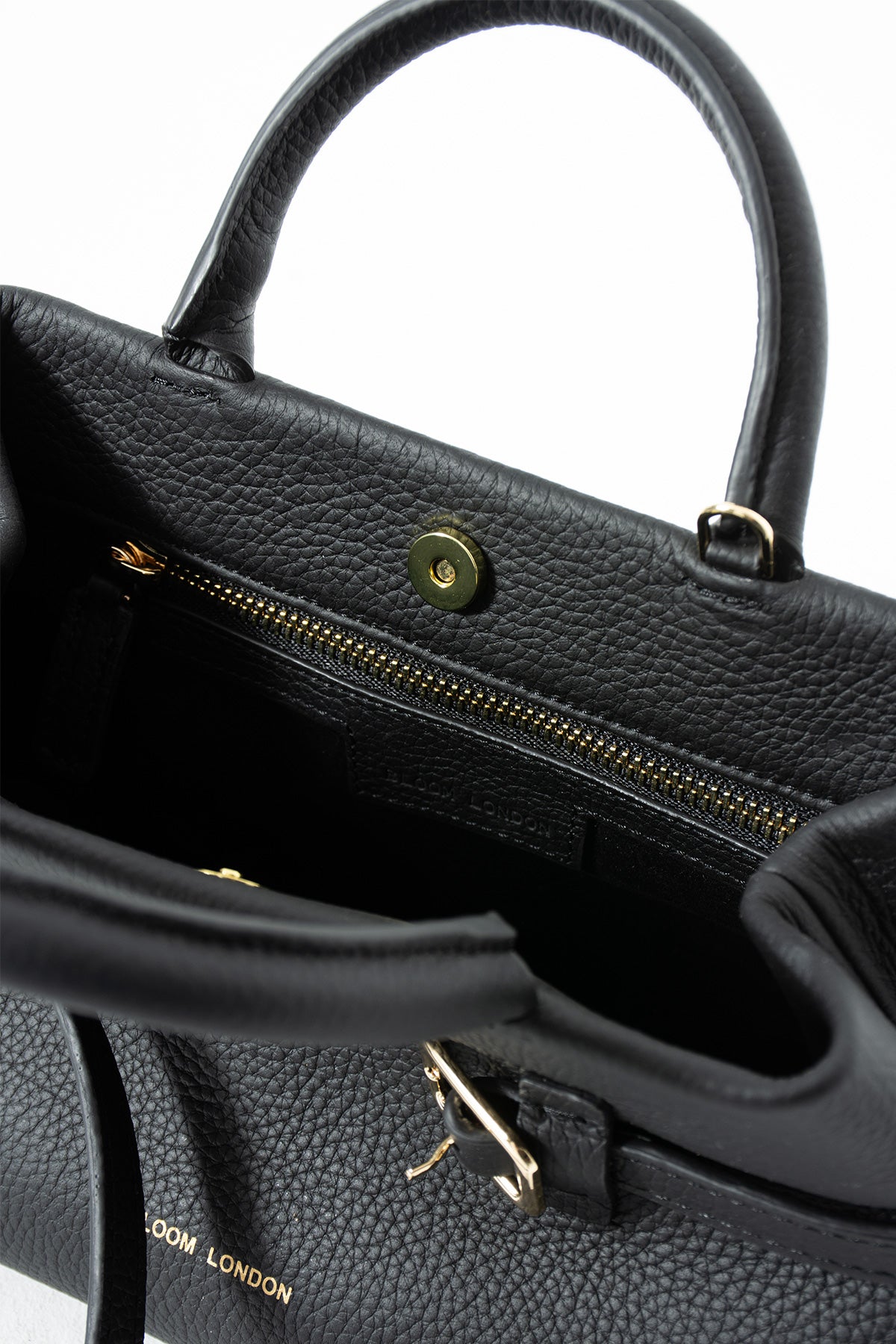 Soho Mini | Siyah Pebbled Deri