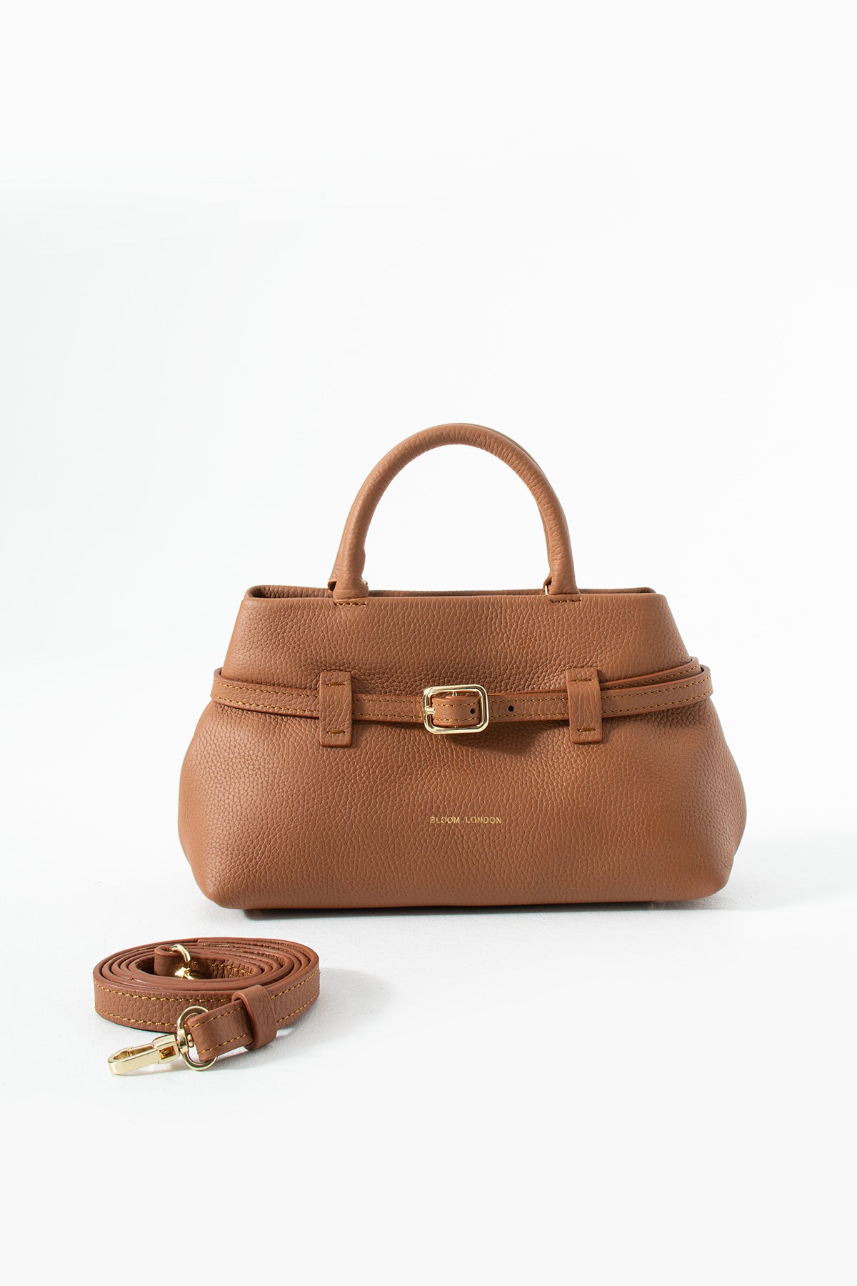 Soho Mini | Camel Pebbled Deri