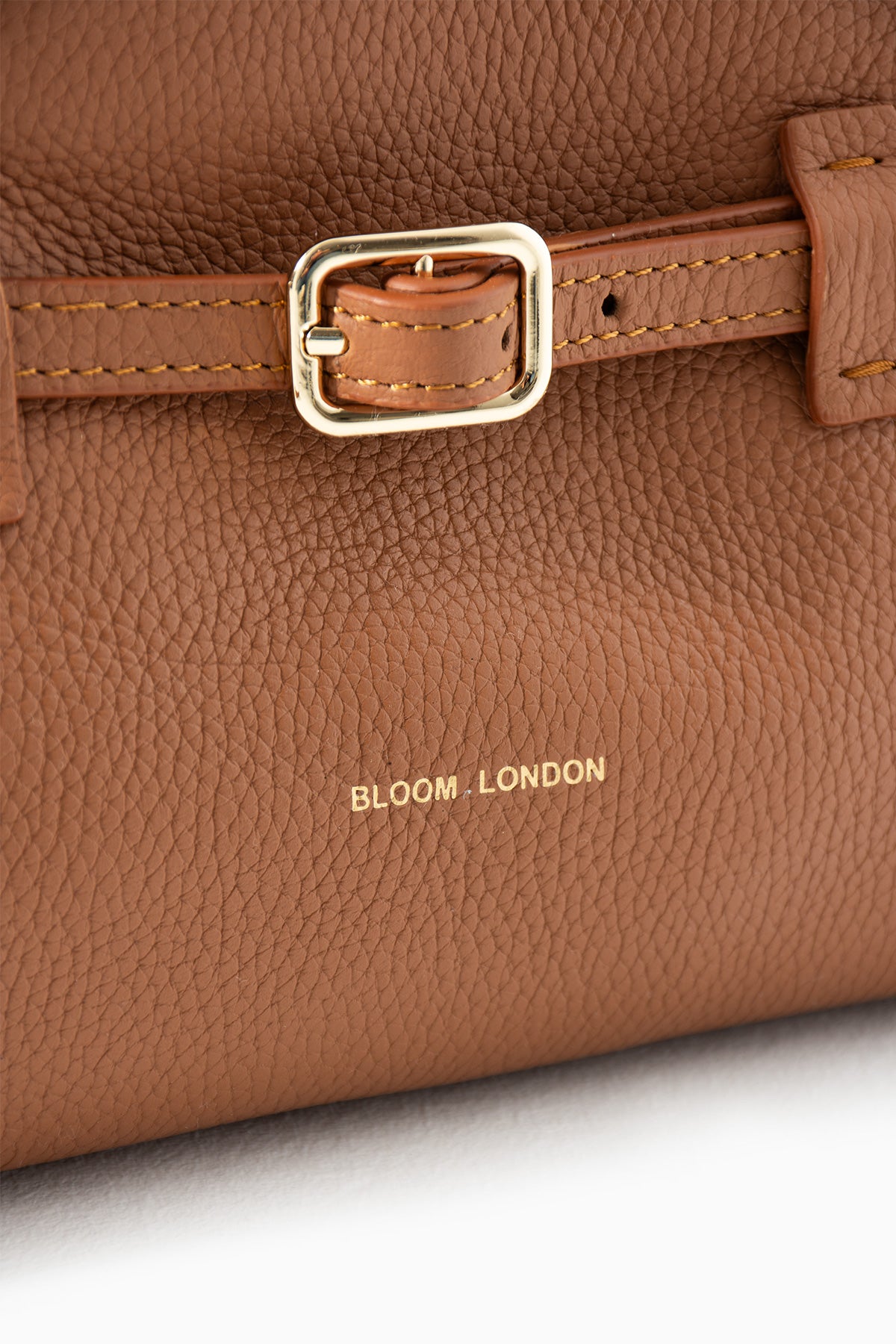 Soho Mini | Camel Pebbled Deri