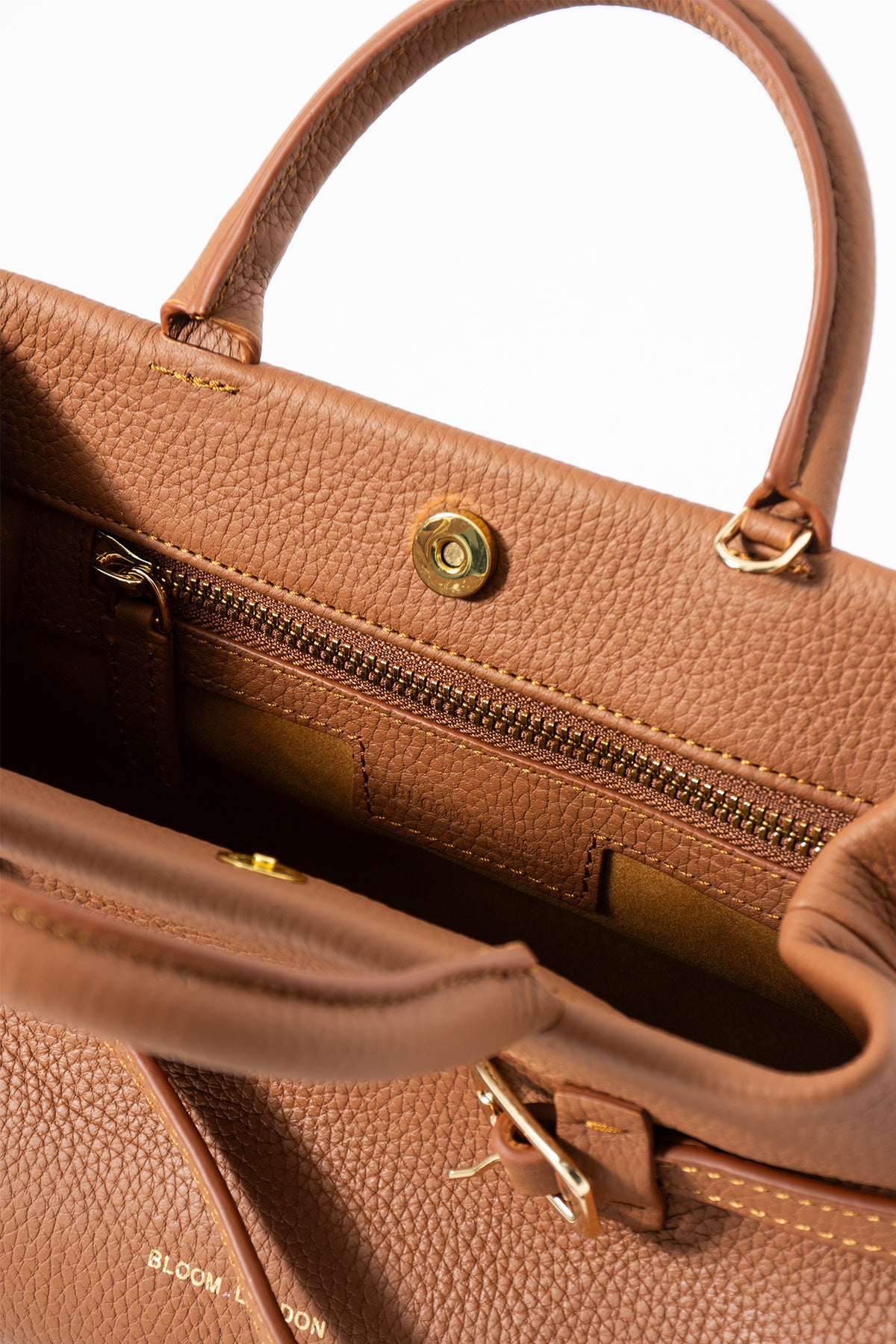 Soho Mini | Camel Pebbled Deri