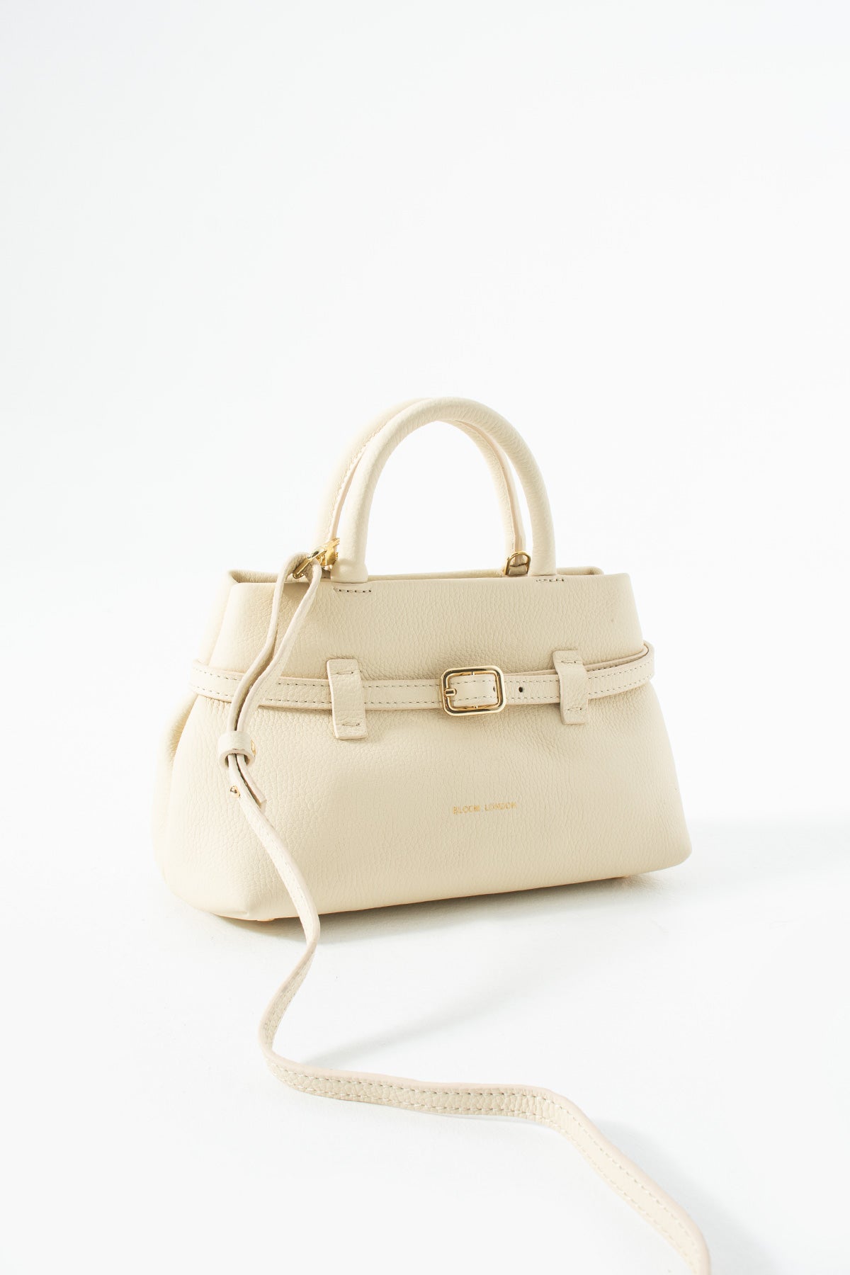 Soho Mini | Krem Pebbled Deri