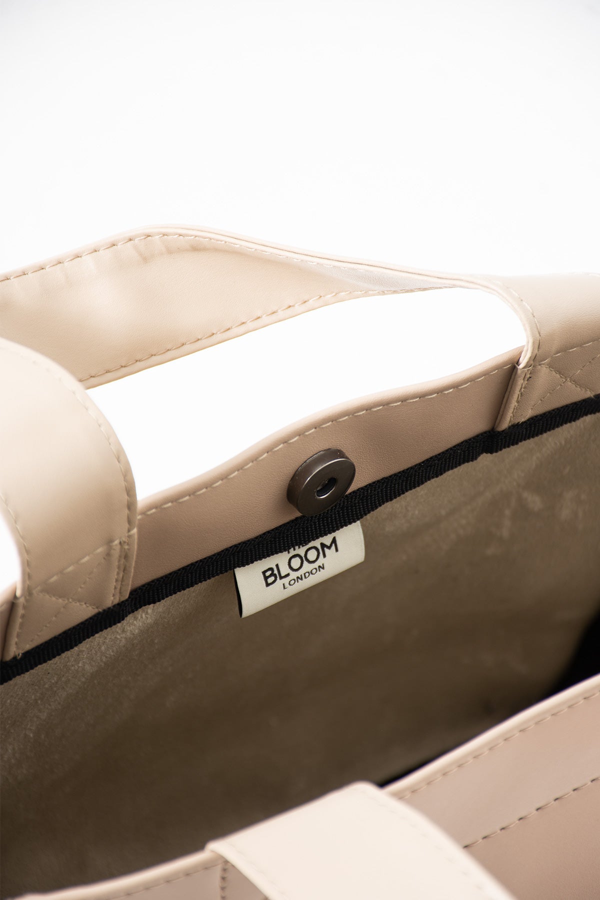 Vegan Leather Bag – Latte