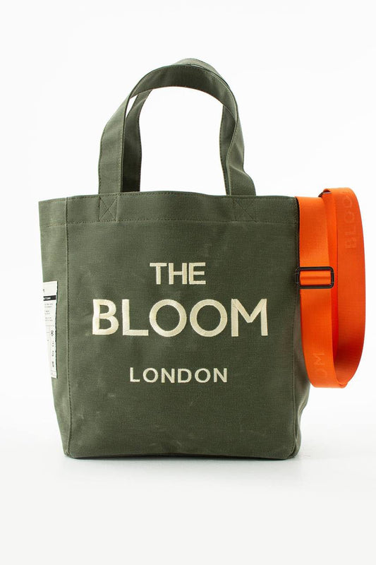 Canvas Pale Green Bloom London Oversize