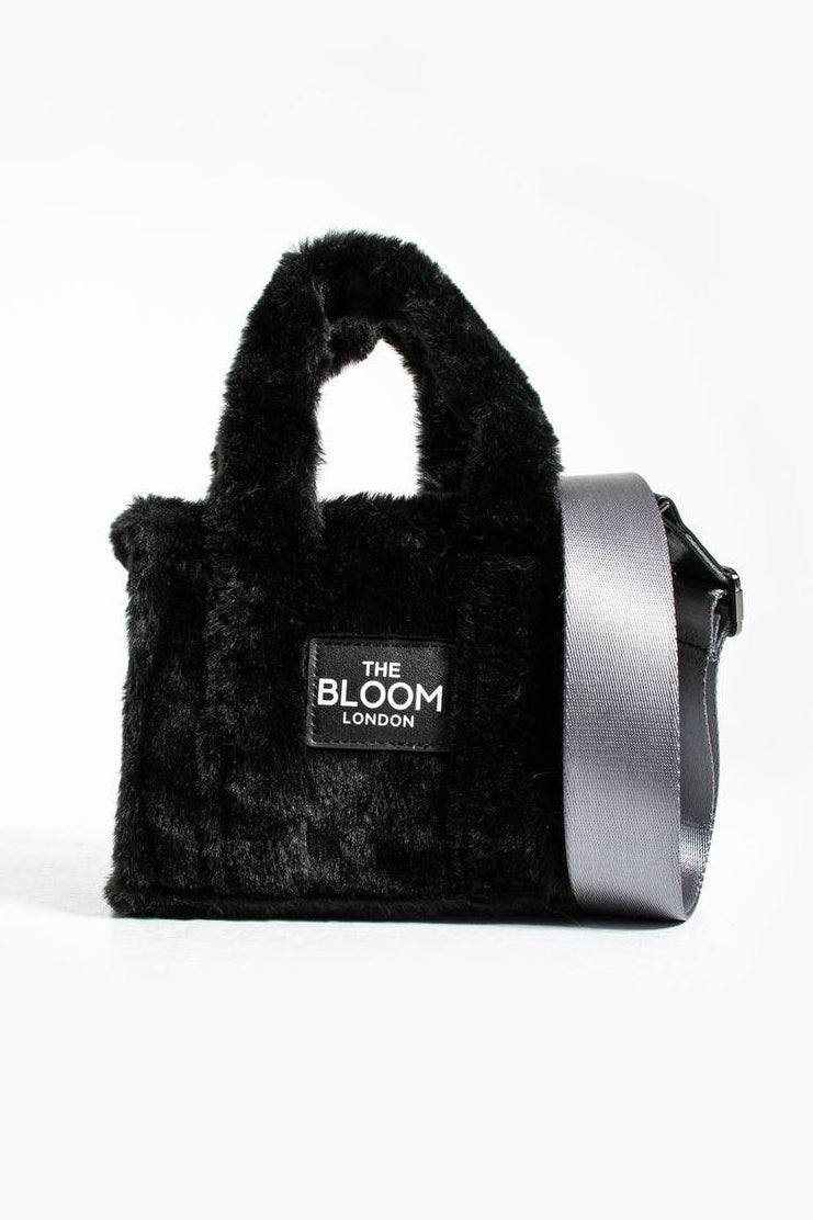 Fluffy Black Bag