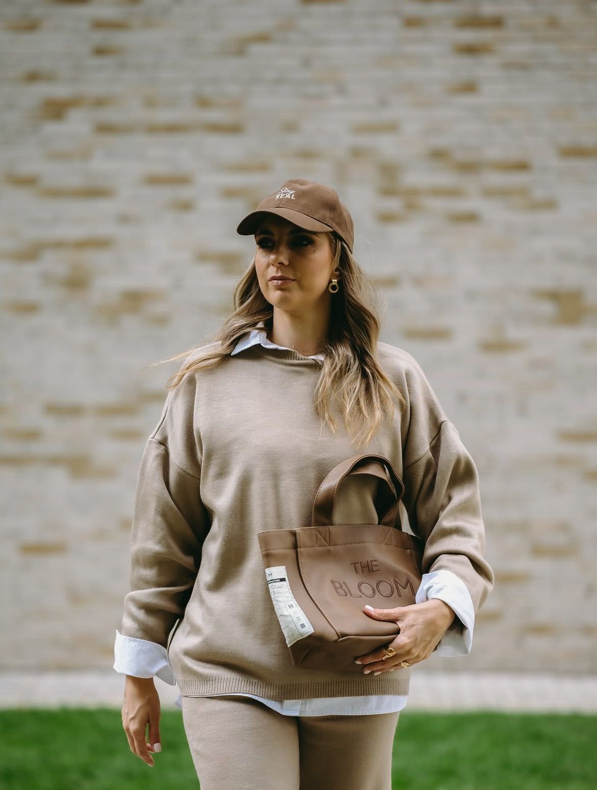 Vegan Leather Bag – Chocolate