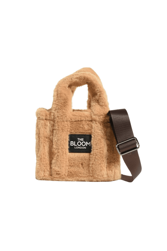 Latte Cotton Teddy Bloom London Mini Bag