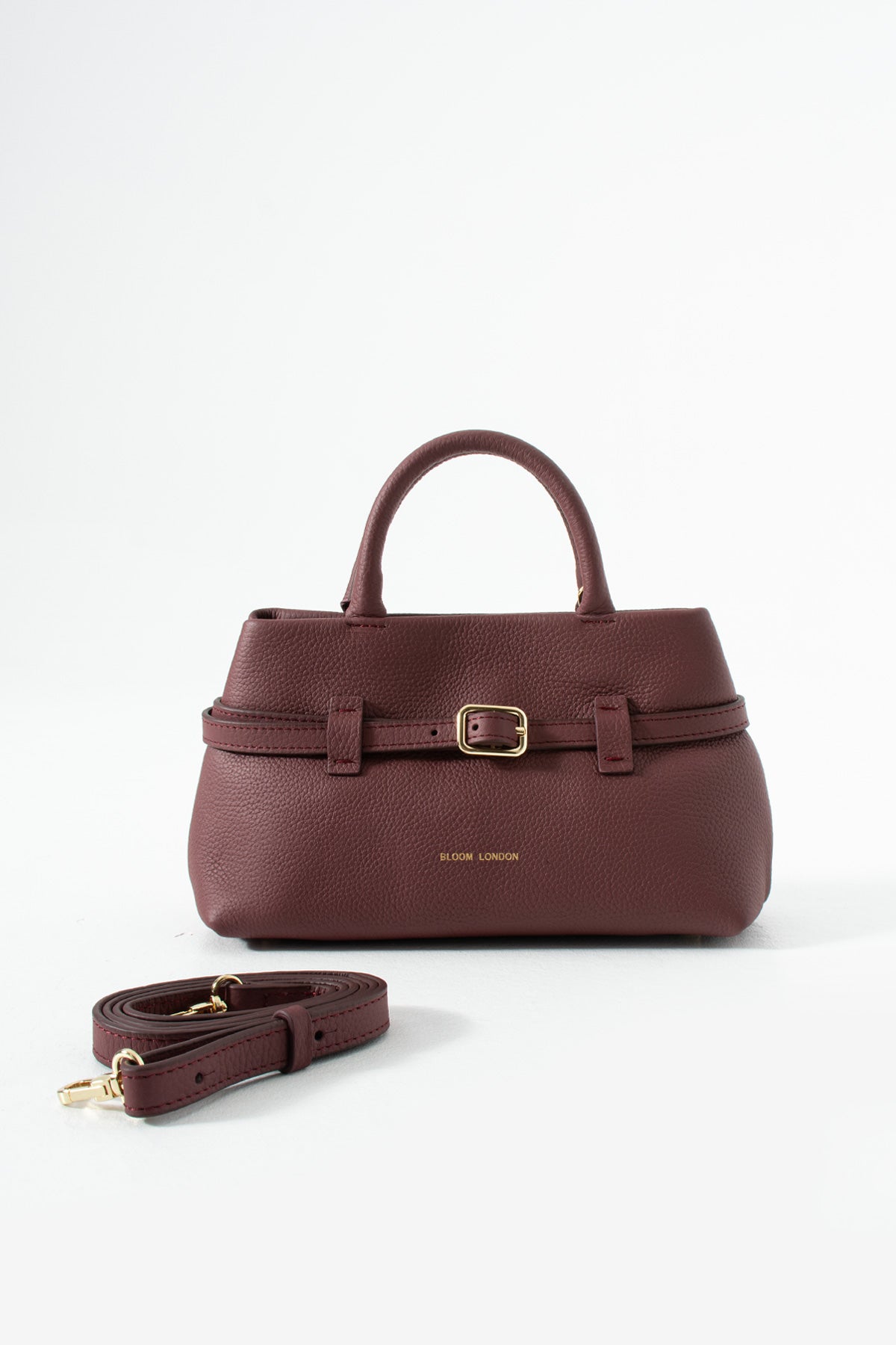Soho Mini | Bordo Pebbled Deri