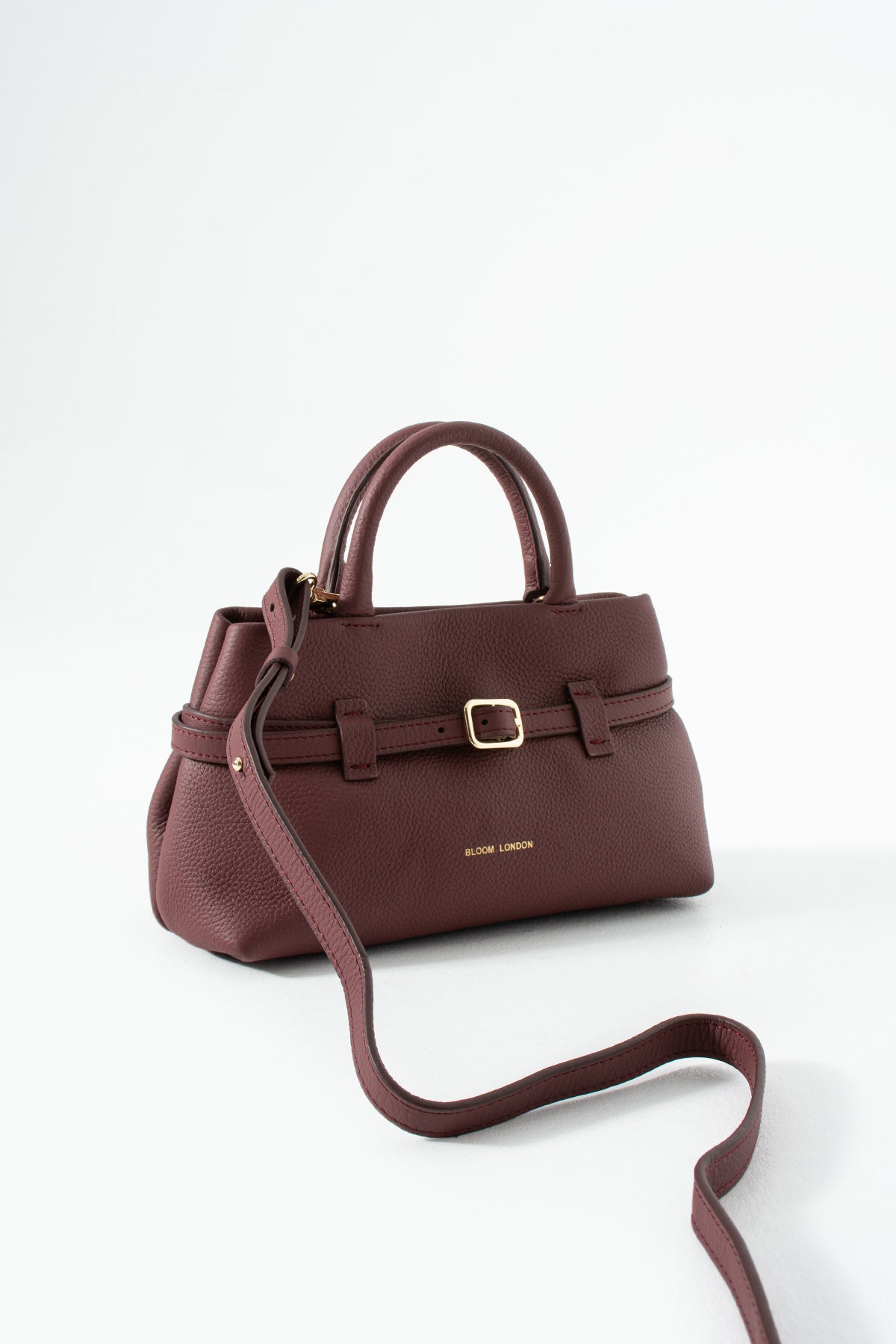 Soho Mini | Bordo Pebbled Deri