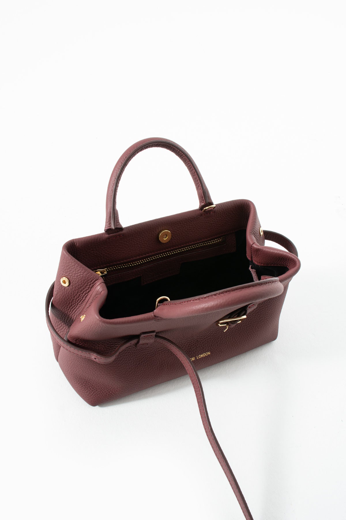 Soho Mini | Bordo Pebbled Deri