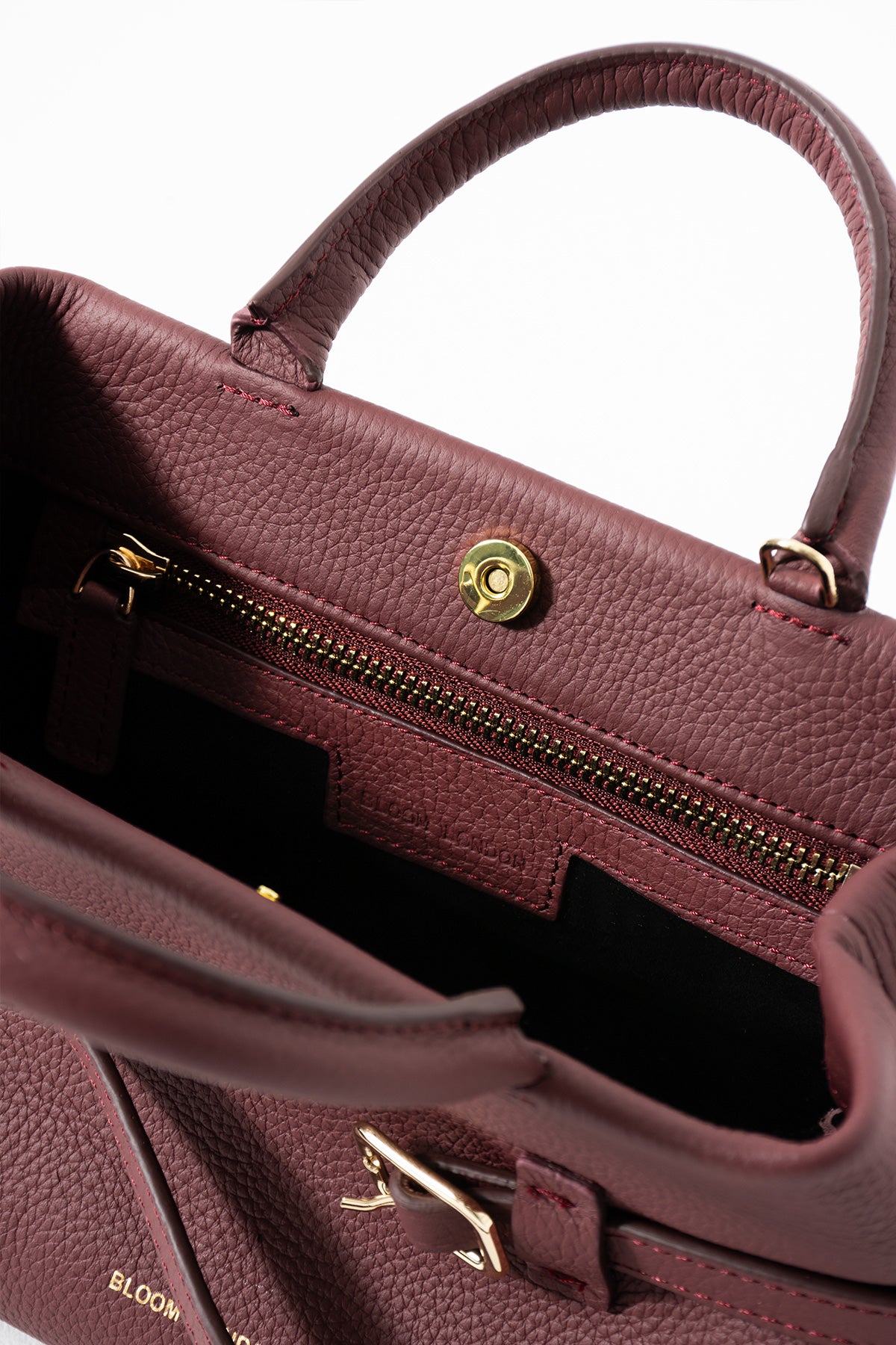 Soho Mini | Bordo Pebbled Deri