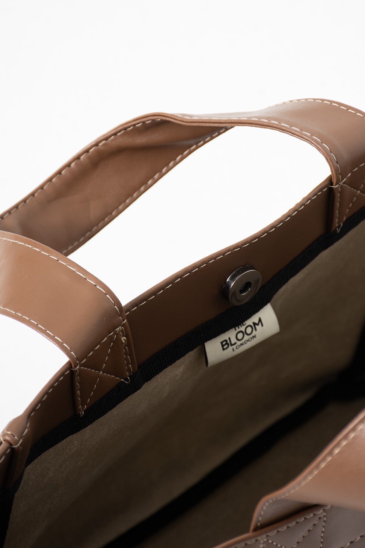 Vegan Leather Bag – Chocolate
