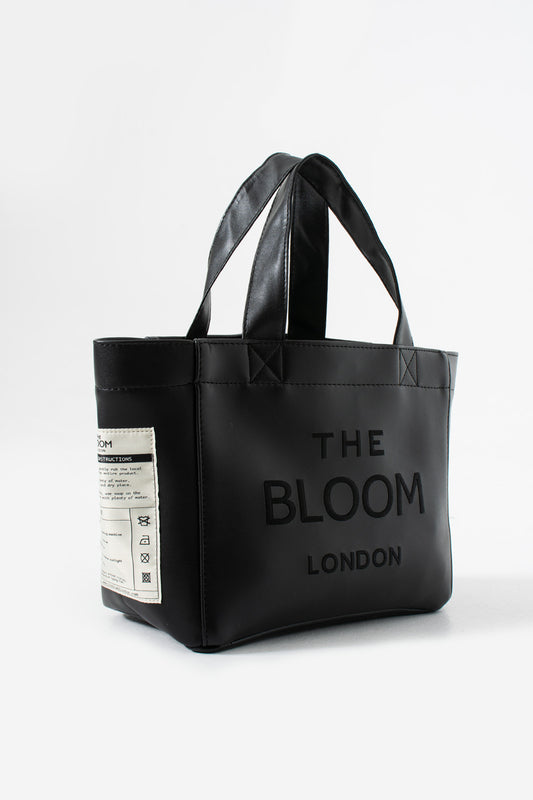 Canvas Vegan Leather Black edition Bloom London
