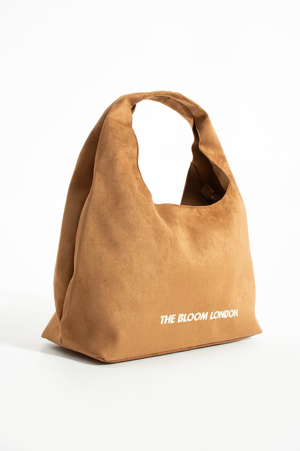 Suede Hobo Bag – Golden Camel