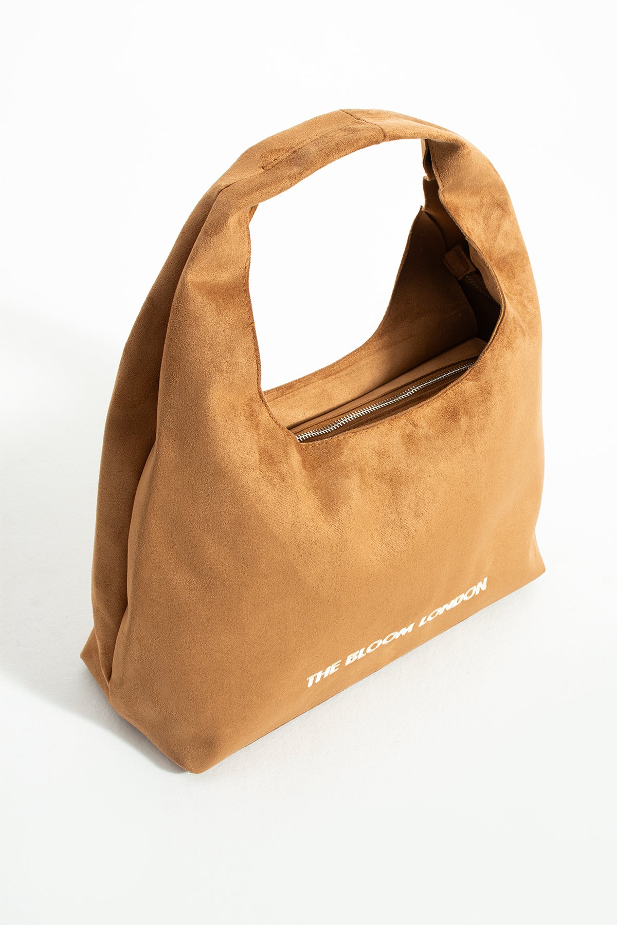 Suede Hobo Bag – Golden Camel