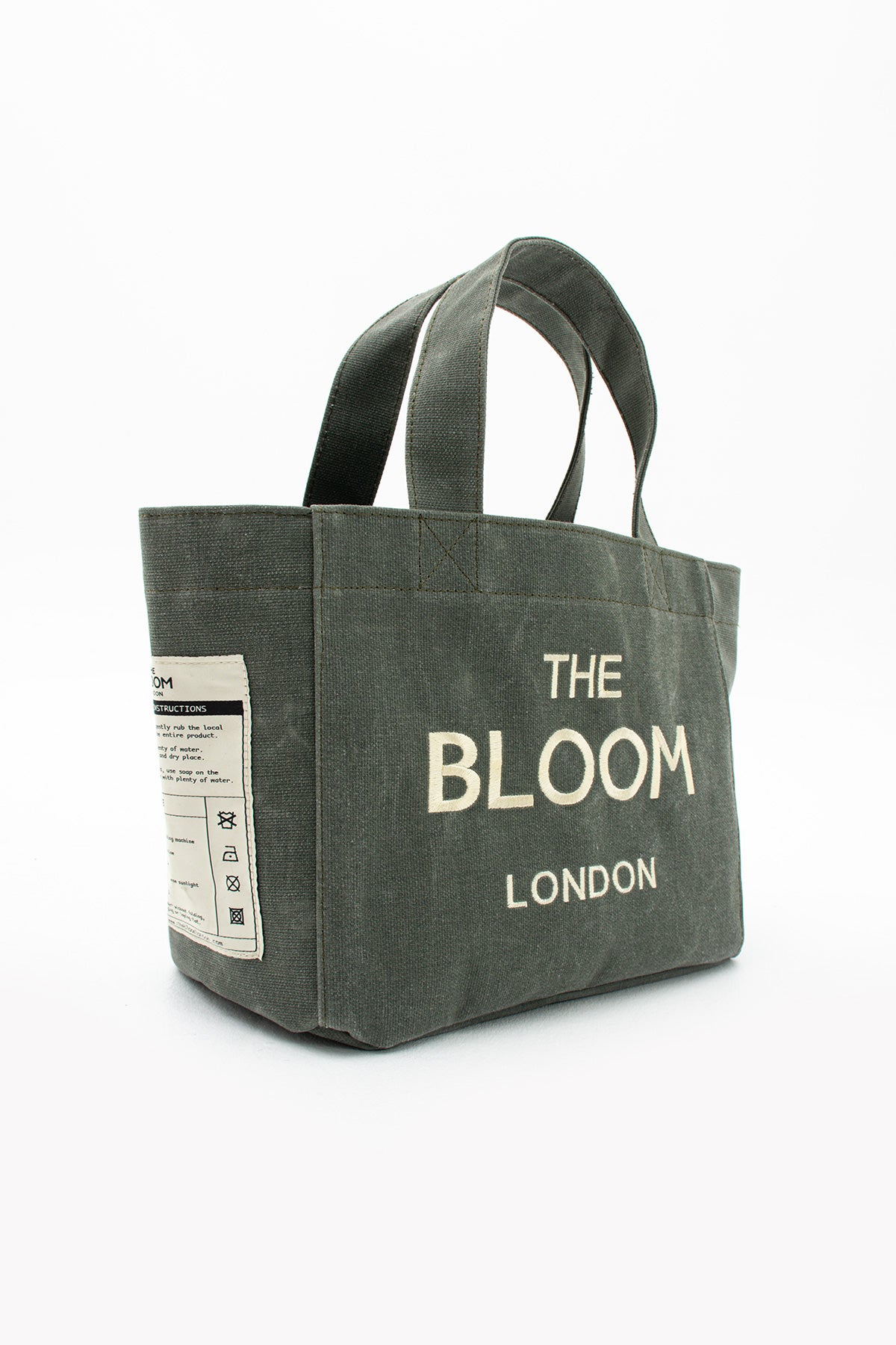 Canvas Medium Tote – Green Tea