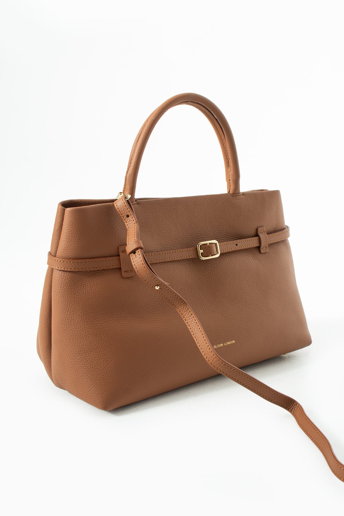 Soho Medium | Camel Pebbled Deri