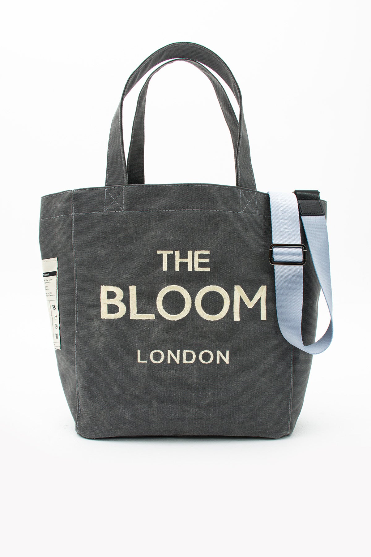 Canvas Oversize Tote – Ghost Grey