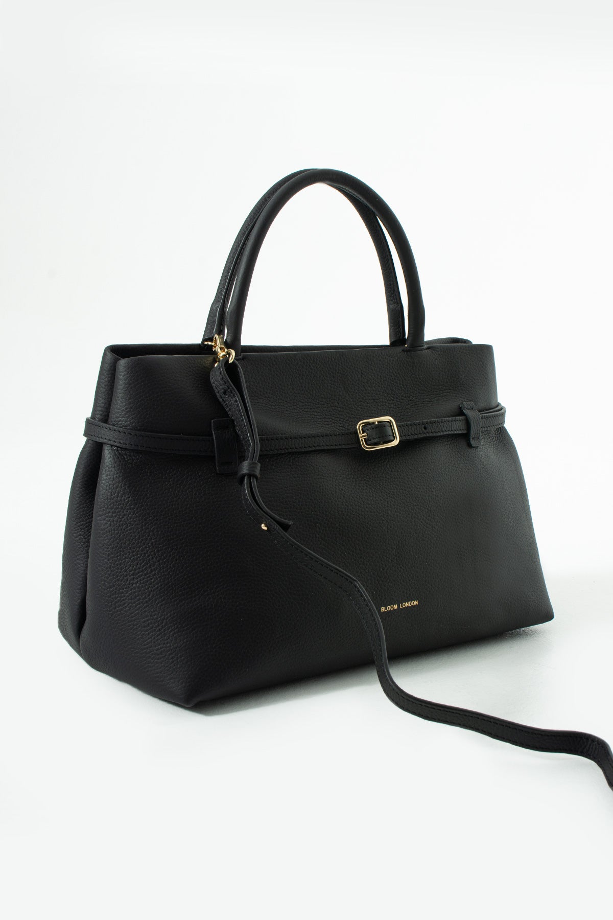 Soho Medium | Siyah Pebbled Deri