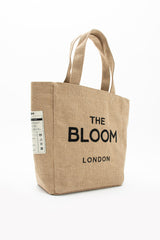 Canvas Jute Cappucino Bloom London Oversize