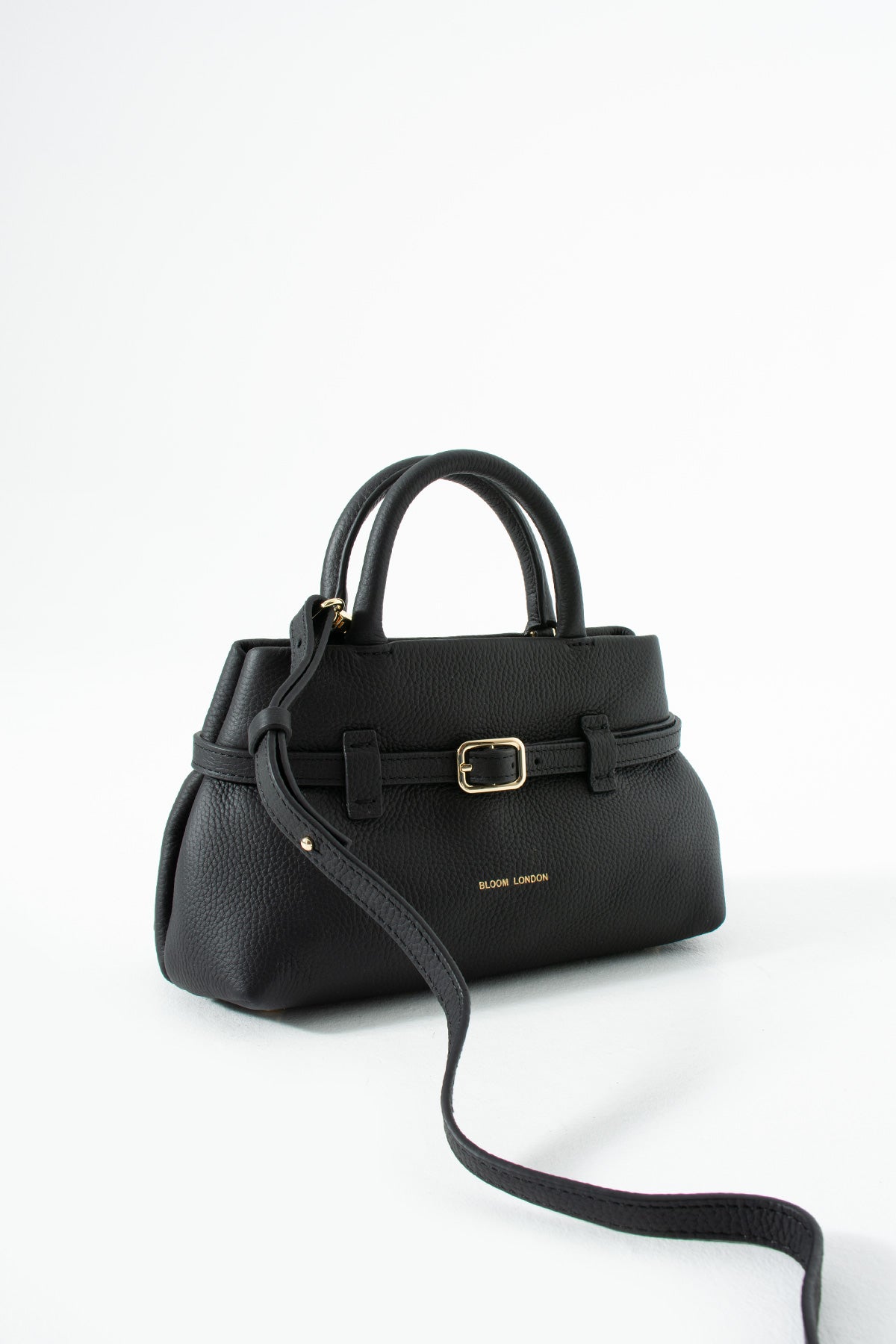 Soho Mini | Siyah Pebbled Deri