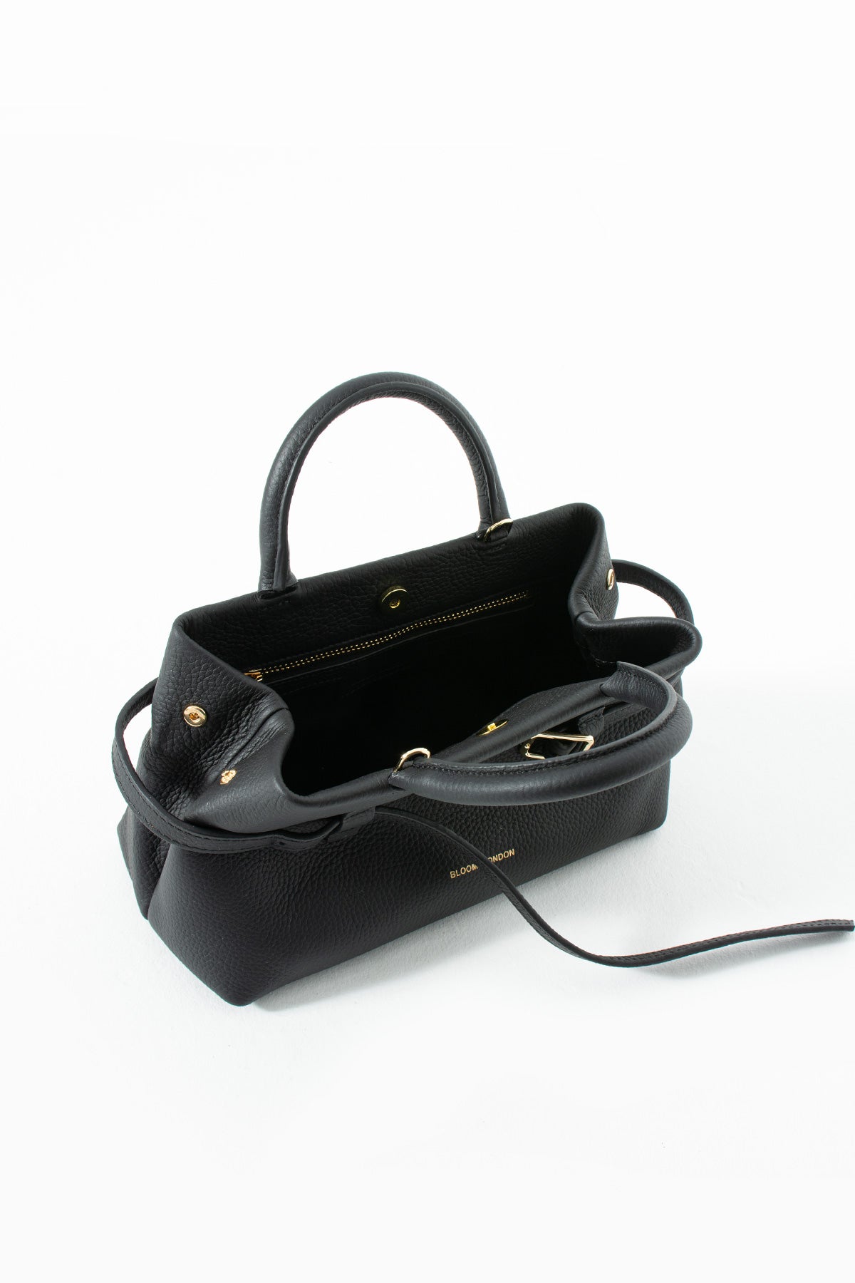 Soho Mini | Siyah Pebbled Deri
