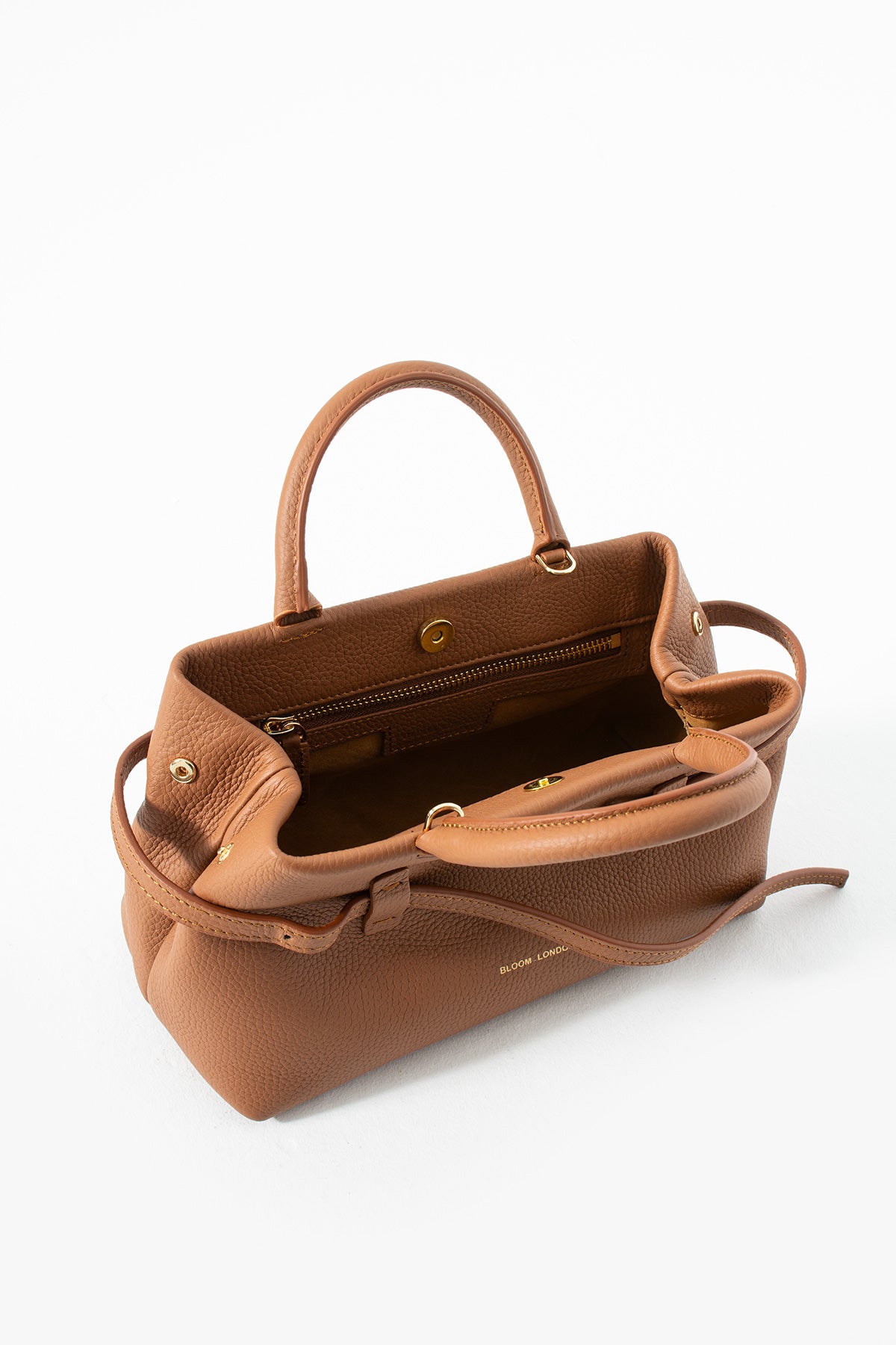 Soho Mini | Camel Pebbled Deri