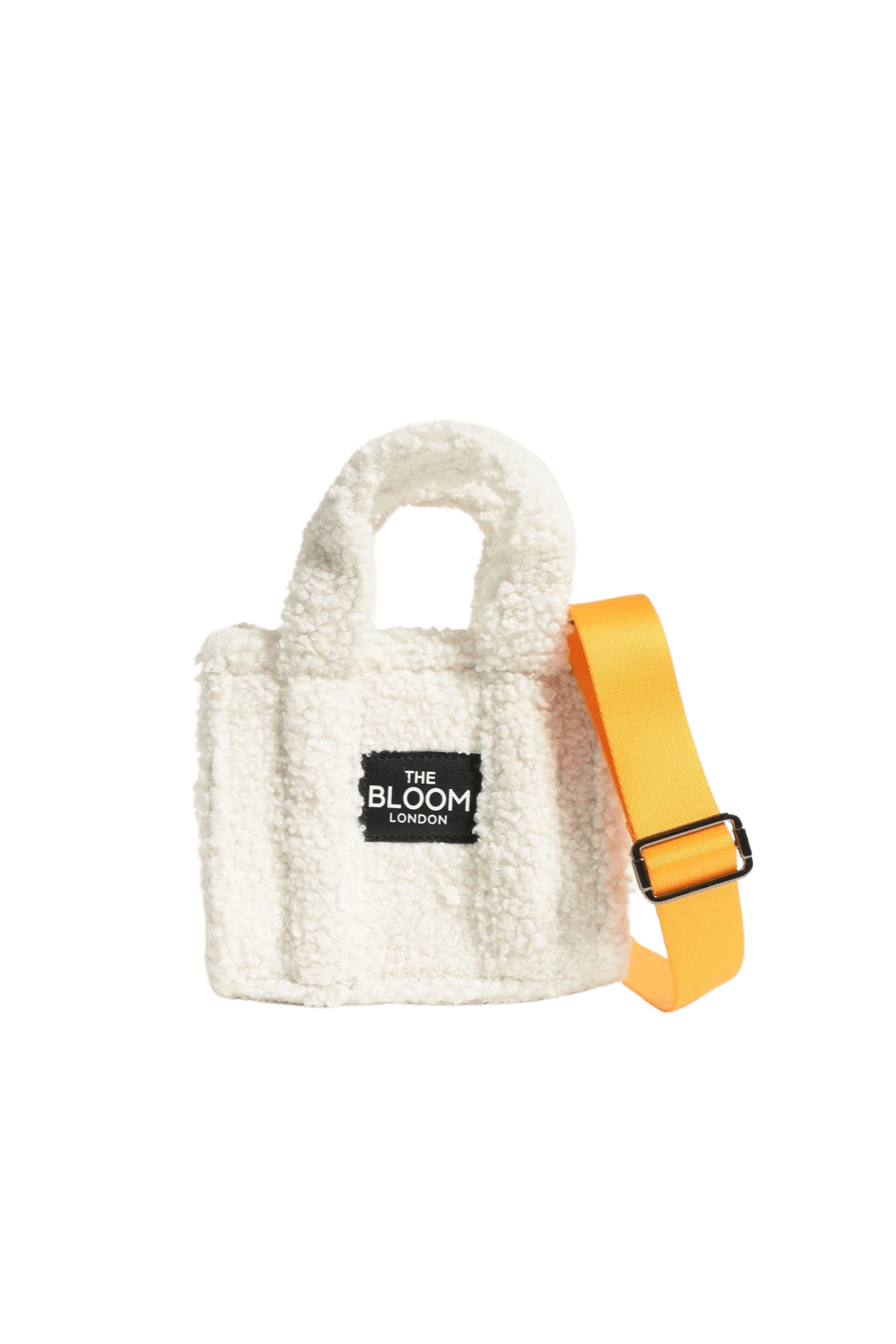 Teddy White Cotton Bloom London Mini Bag