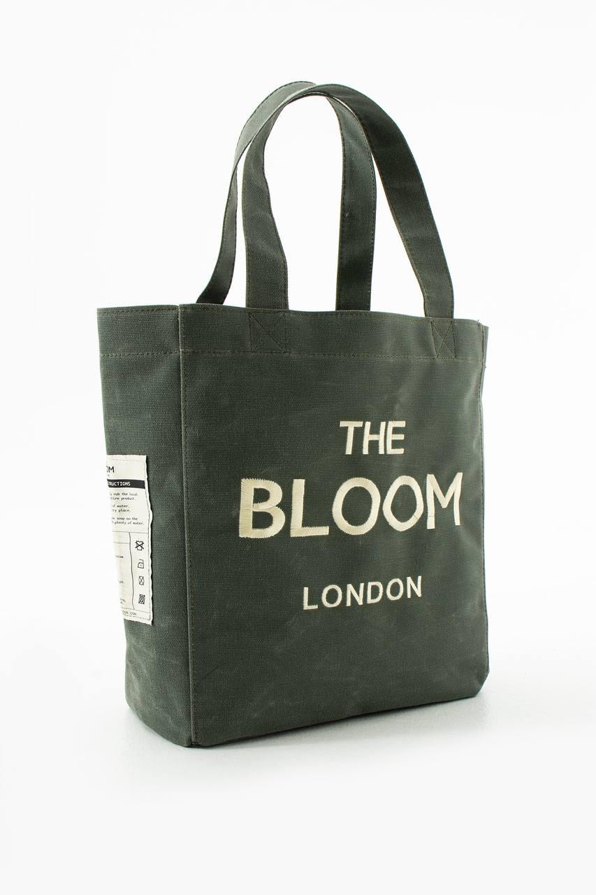 Canvas Oversize Tote – Green Tea