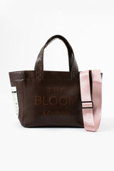 Vegan Leather Dark Brown Bloom London