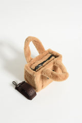 Latte Cotton Teddy Bloom London Mini Bag