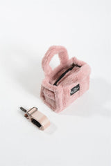 Pink Cotton Teddy Bloom London Mini Bag