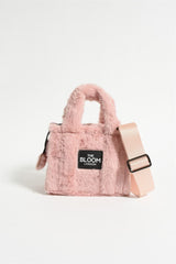 Pink Cotton Teddy Bloom London Mini Bag