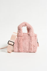 Pink Cotton Teddy Bloom London Mini Bag