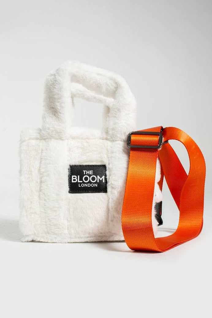 Teddy Cotton Mini Bag – Fluffy White