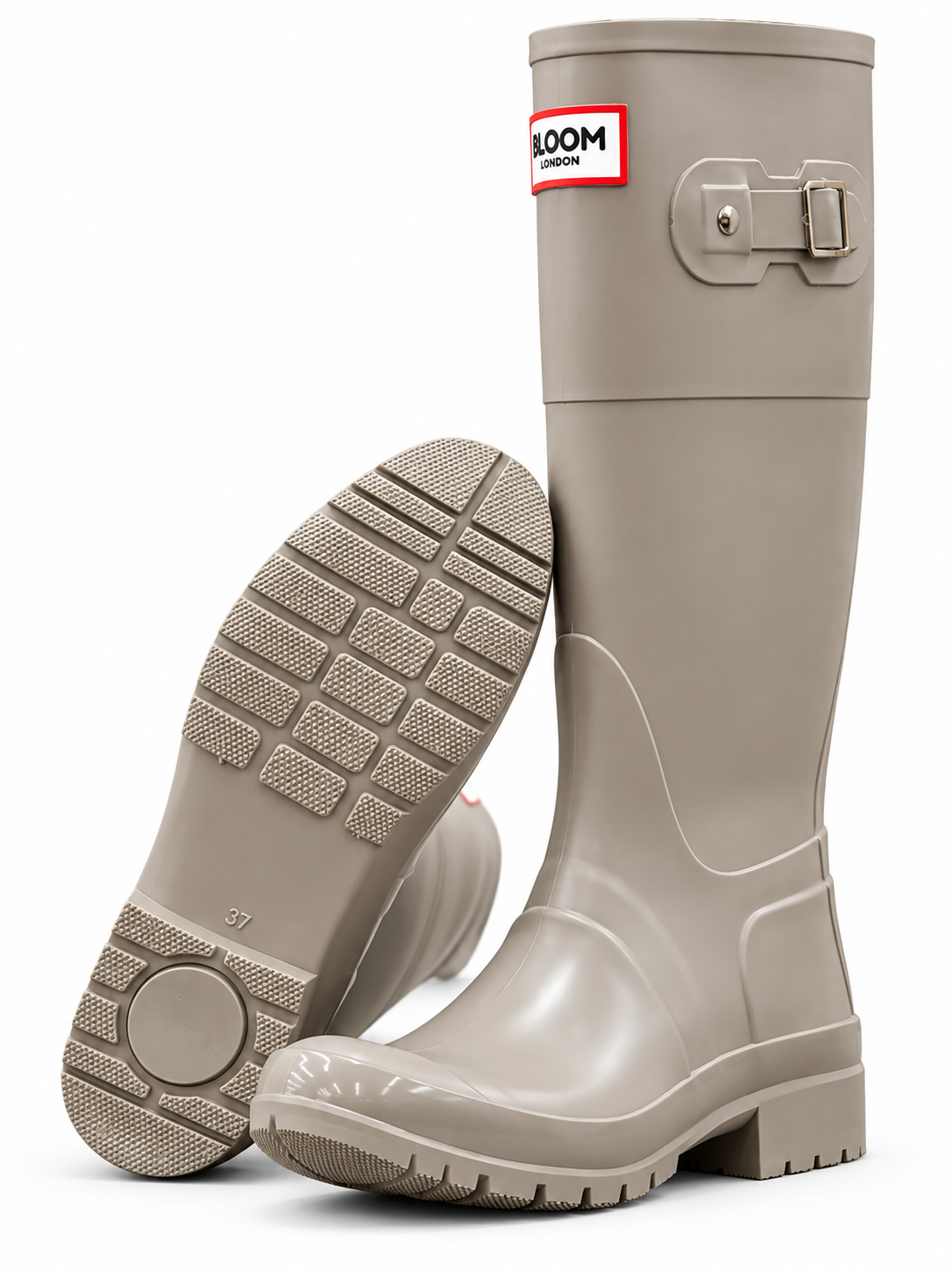 Bloom Rain Boots | Beige