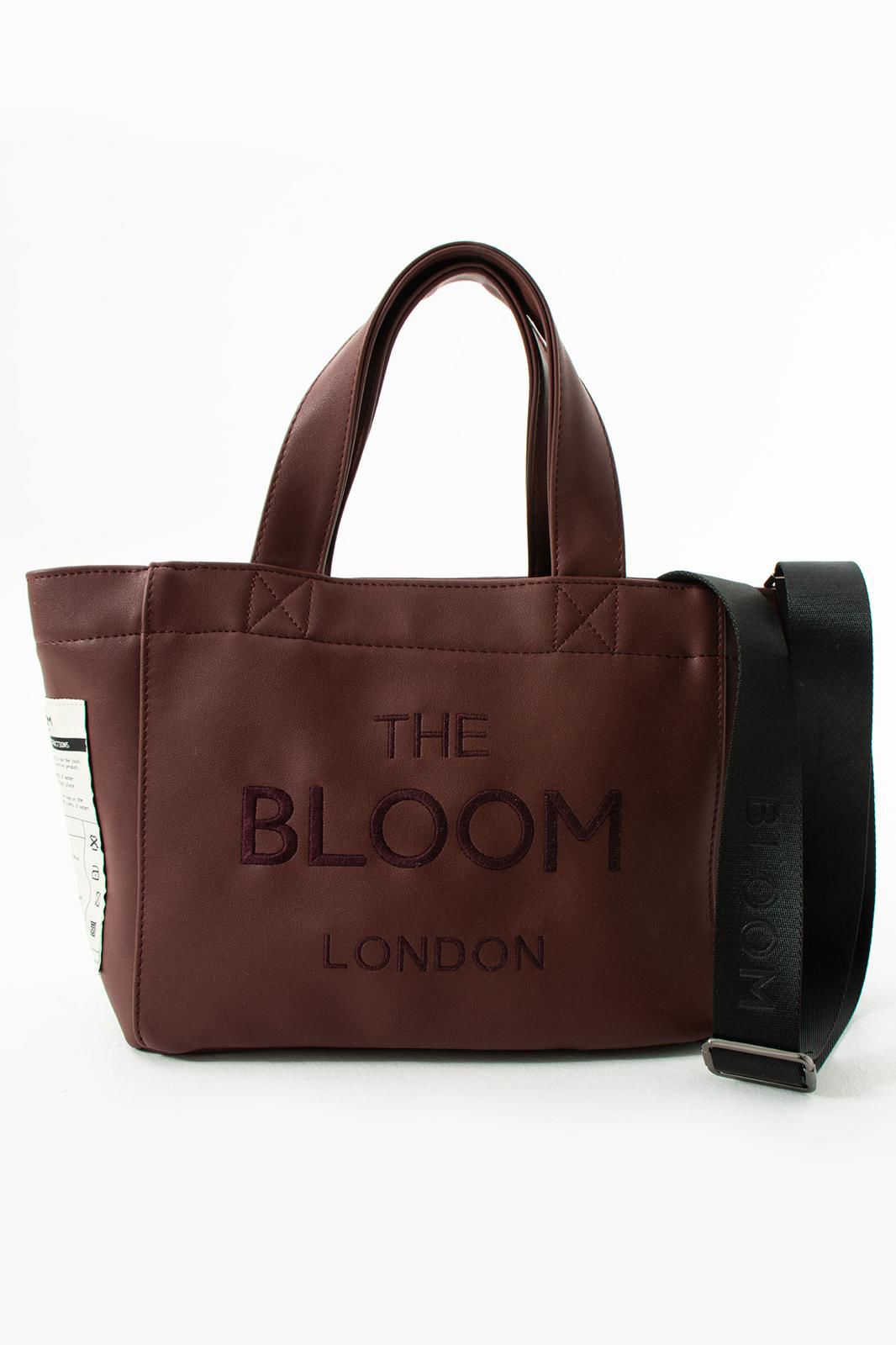 Vegan Leather Burgundy Bloom London