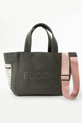 Vegan Leather Ghost Gray Bloom London