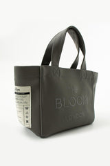 Vegan Leather Ghost Gray Bloom London