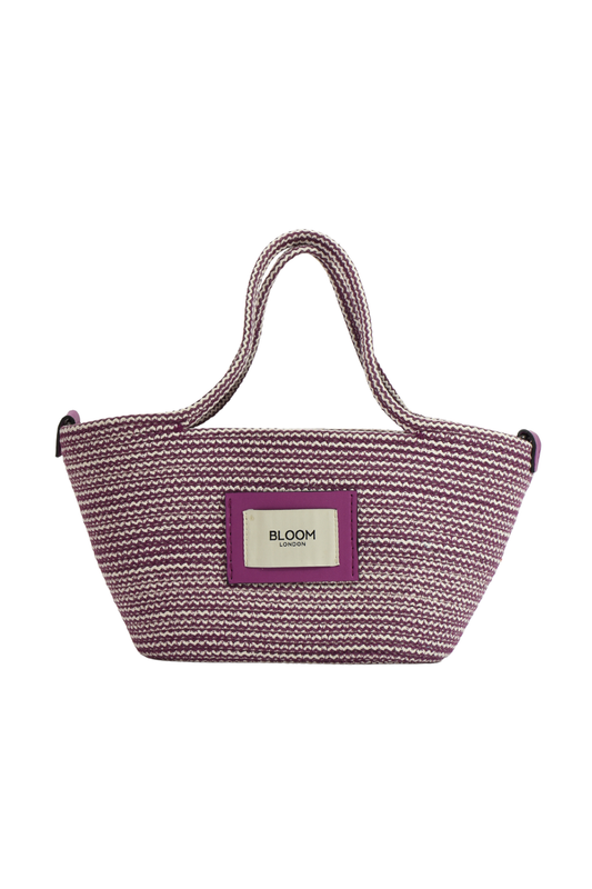 Purple Bloom Mini Bag